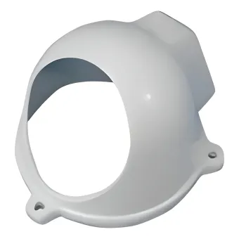 Protetor Dome C Aluminio Fundido Branco