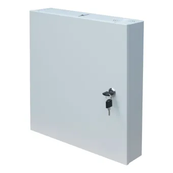 Mini Rack Padrao 15' 420mm Branco Visor Acrilico