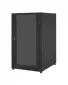 Rack Padrao 19' 20Ux570 Preto Visor Acril.-Piso - Imagem: 2
