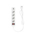 Protetor Eletronico-4 Tom.-2 USB-EPE 204USB Branco - Imagem: 1