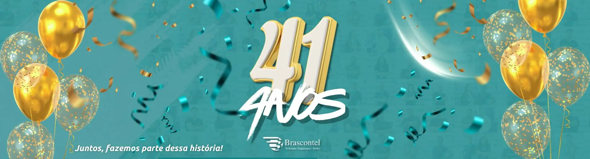 41 anos Brascontel  